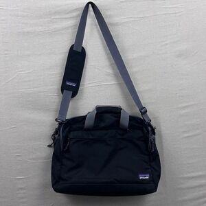 Patagonia Headway Brief 22L Black Messenger Laptop Bag 48770 Ballistic Nylon